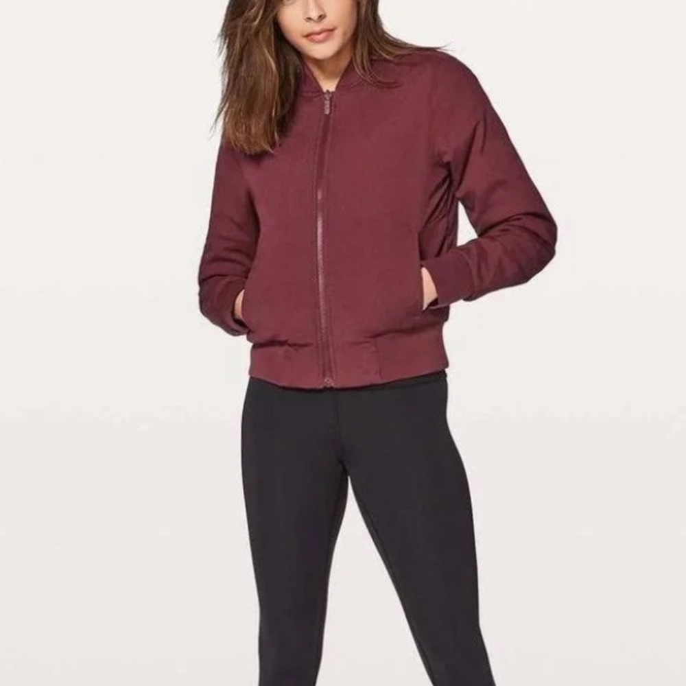 Lululemon bomber jacket
